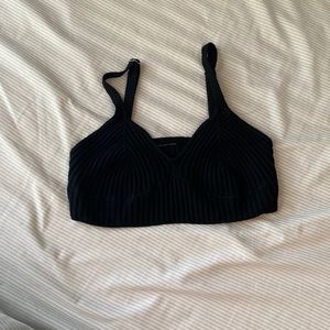 Women’s ribbed sweater tiny tank